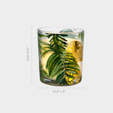 Jungle theme soy  jar candle