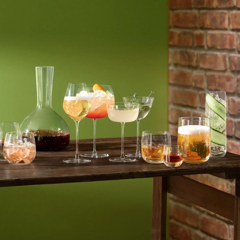 LSA International | Borough Balloon Glass | 680ml | Crystal | Clear | Set of 4