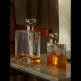 LSA International | Flask Decanter with Platinum Neck | 800ml | Clear | 1Pc