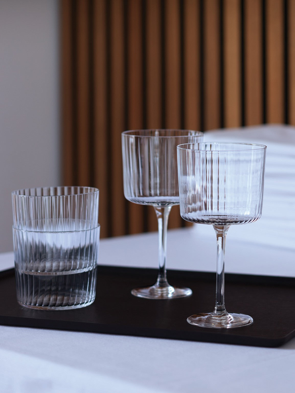LSA International | Gio Line—Wine Glasses | 250 ml | Crystal | Clear | Set of 4.