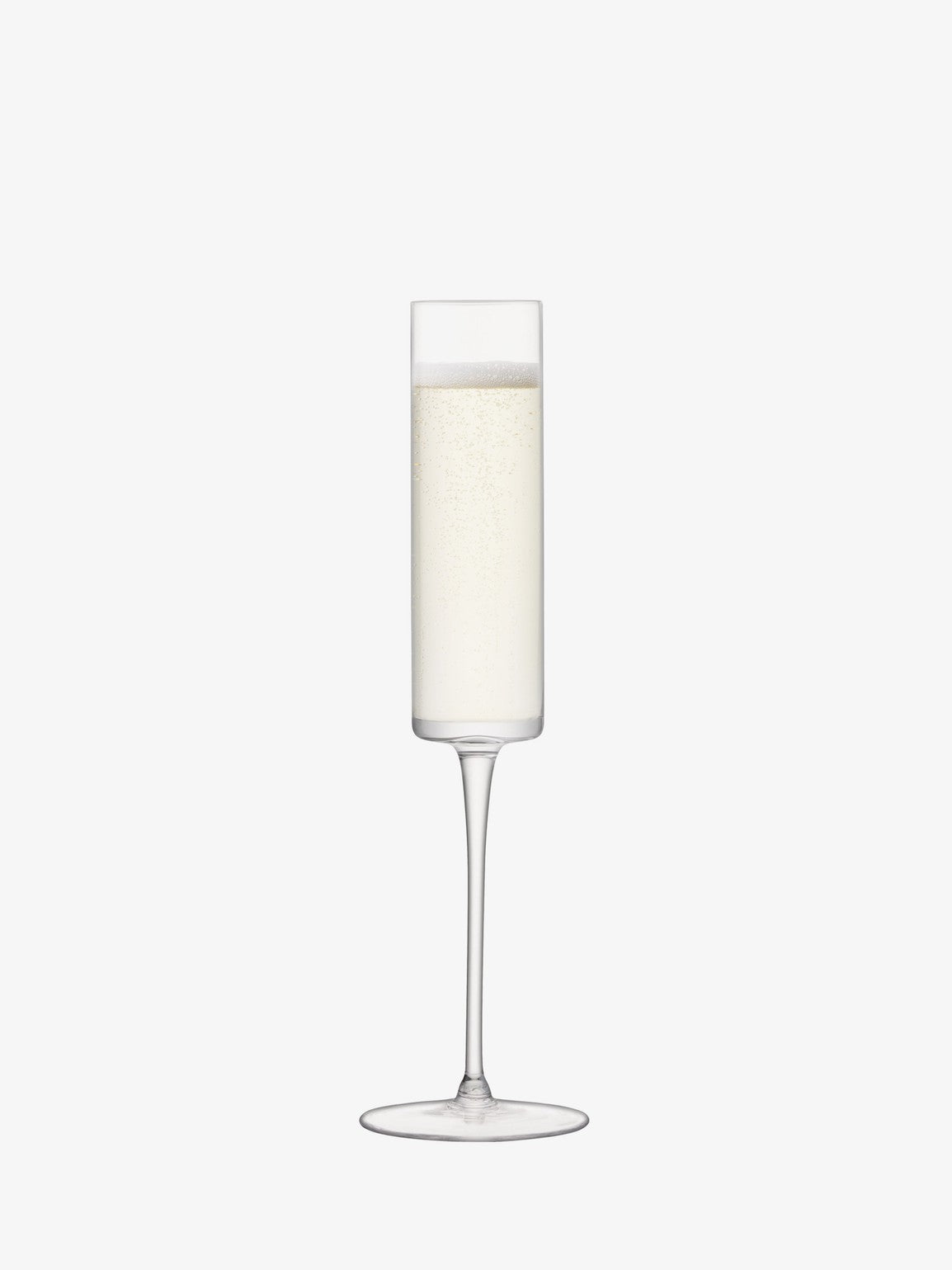 LSA International | Otis - Champagne Flutes | 150 ml | Crystal | Clear | Crystal | Set of 2.