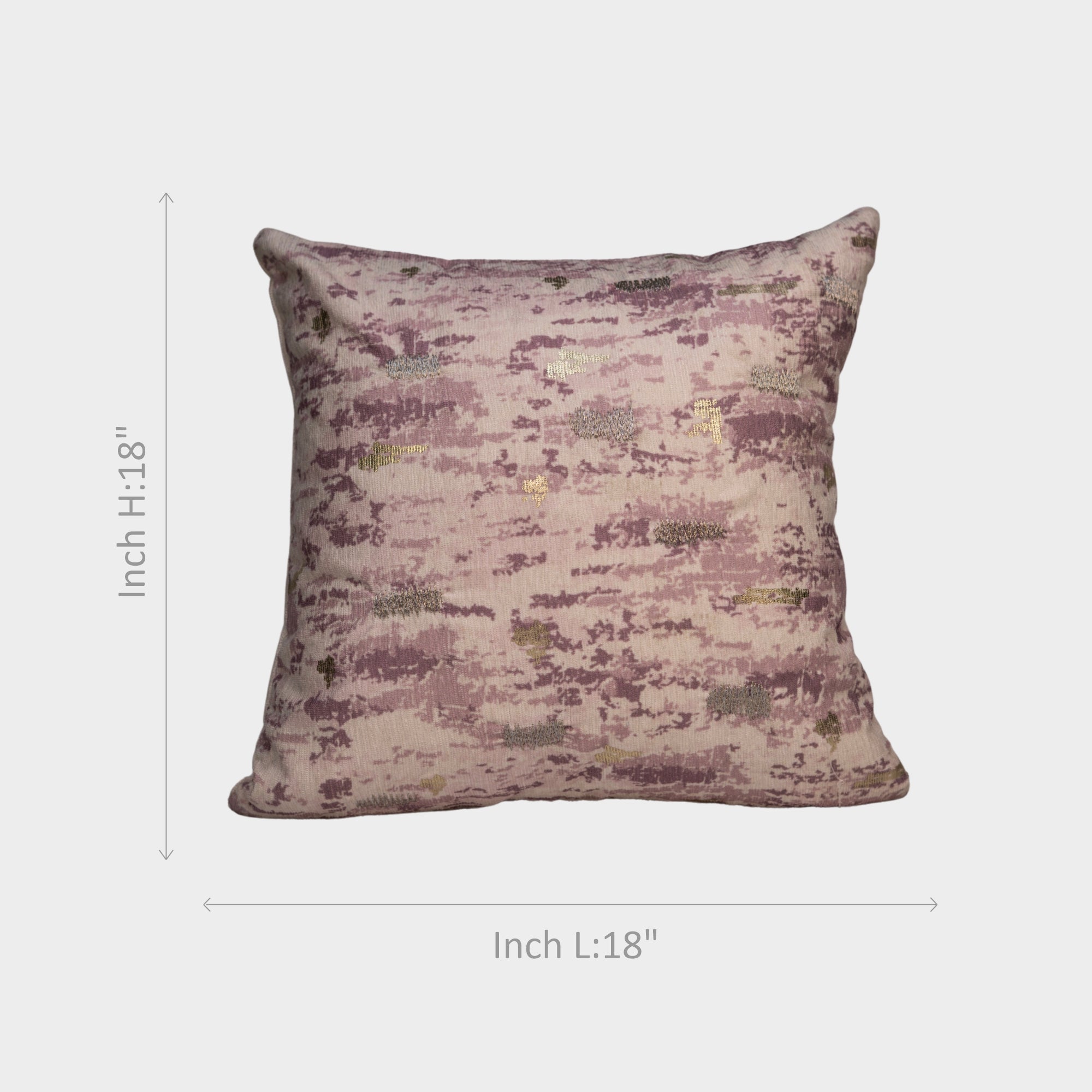 Lavender Abstract Pattern Cushion Cover.
