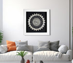 Lotus Mandala Framed Wall Painting