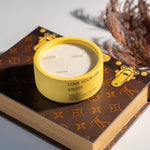 Love Your Life Soy Wax Scented Candle – Yellow – 300g