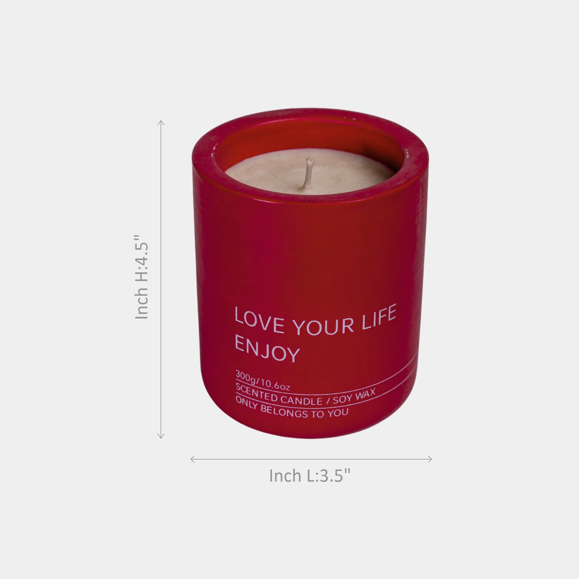 Love your life, enjoy Scented candle