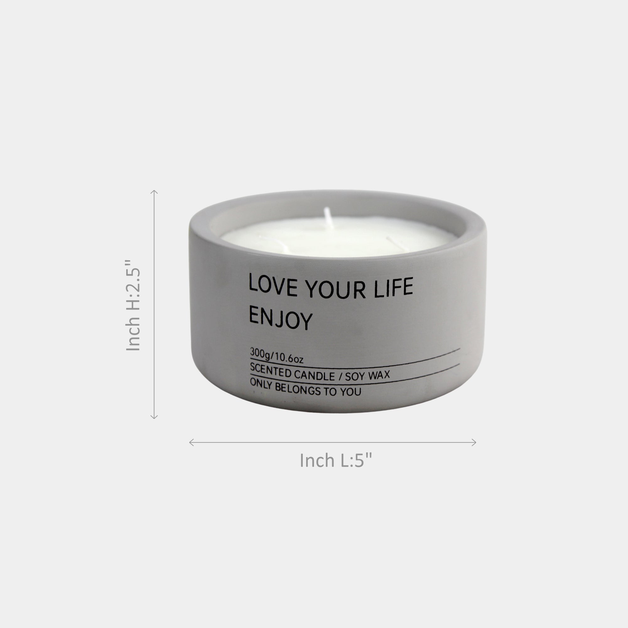 Lovey scented Candle 