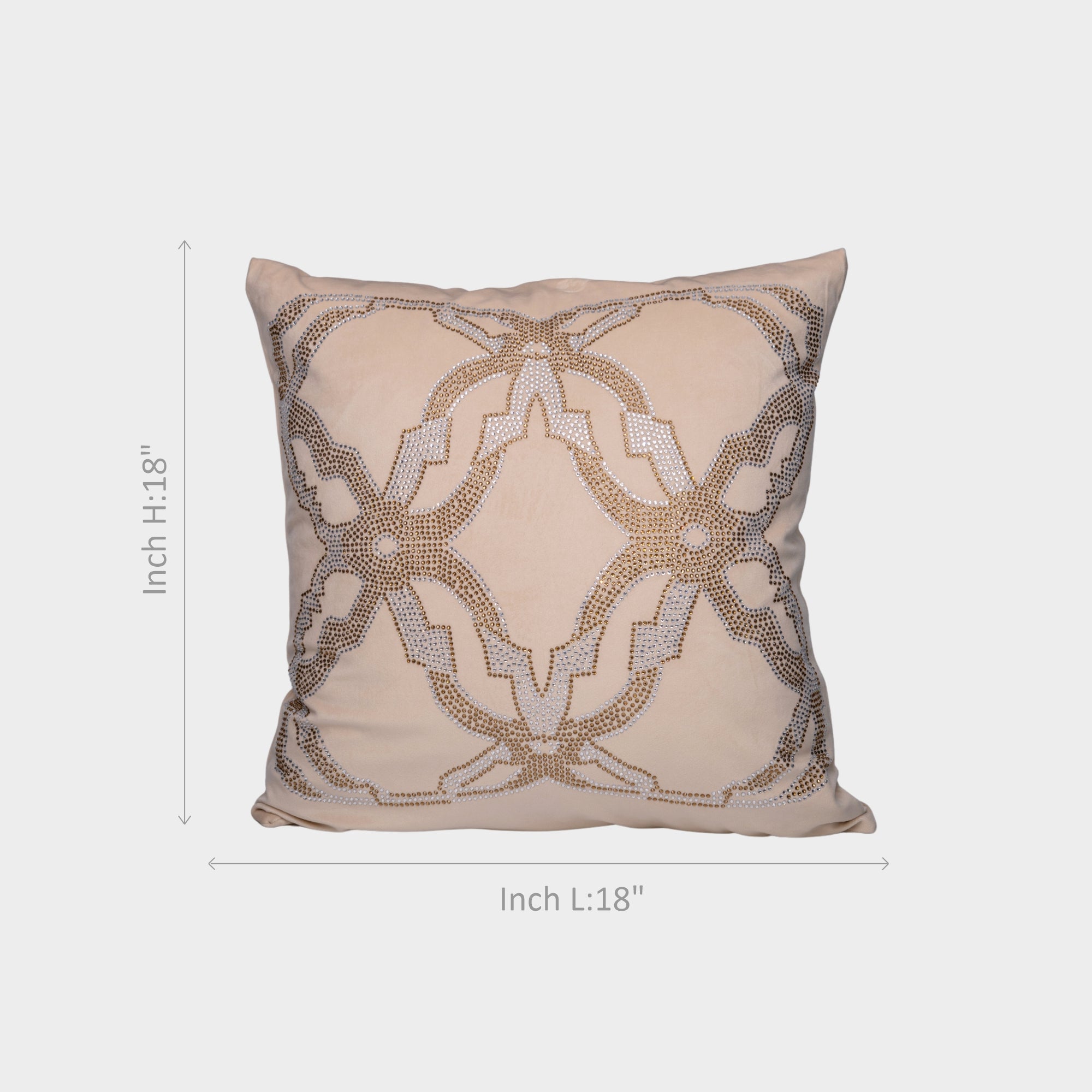 Luxury Cream Cushion Cover