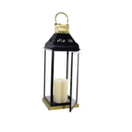 Luxury Metal and Glass Lantern