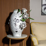 Luxury White Face Ceramic Vase