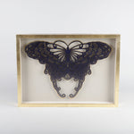 Majestic Butterfly Framed Sculpture Wall Art