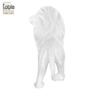 Marble Lion Statue.