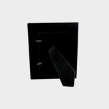 Marbled-Look Glass Photo Frame..