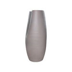 Matte Grey Ceramic Vase