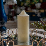 Medium White Pillar Candle