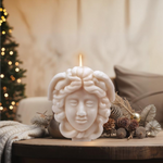 Medusa Sculpture Soy Wax Candle