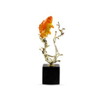 Metal Handicraft Goldfish Artificial Sculpture