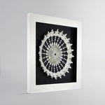 Metal Lotus Mandala Framed Wall Art.