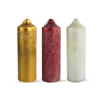 Metallic Pillar Candle (Big)