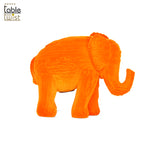 Mighty Elephant Orange Animal Sculpture