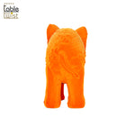 Mighty Elephant Orange Animal Statue