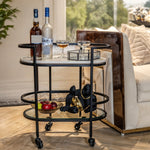 Modern Bailey Bar Cart