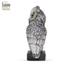 Modern Textured Classy Lucky Owl .