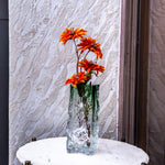 Modern Textured Glass Vase