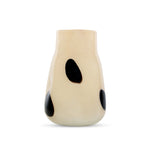 Polka Dot Pattern Glass Vase