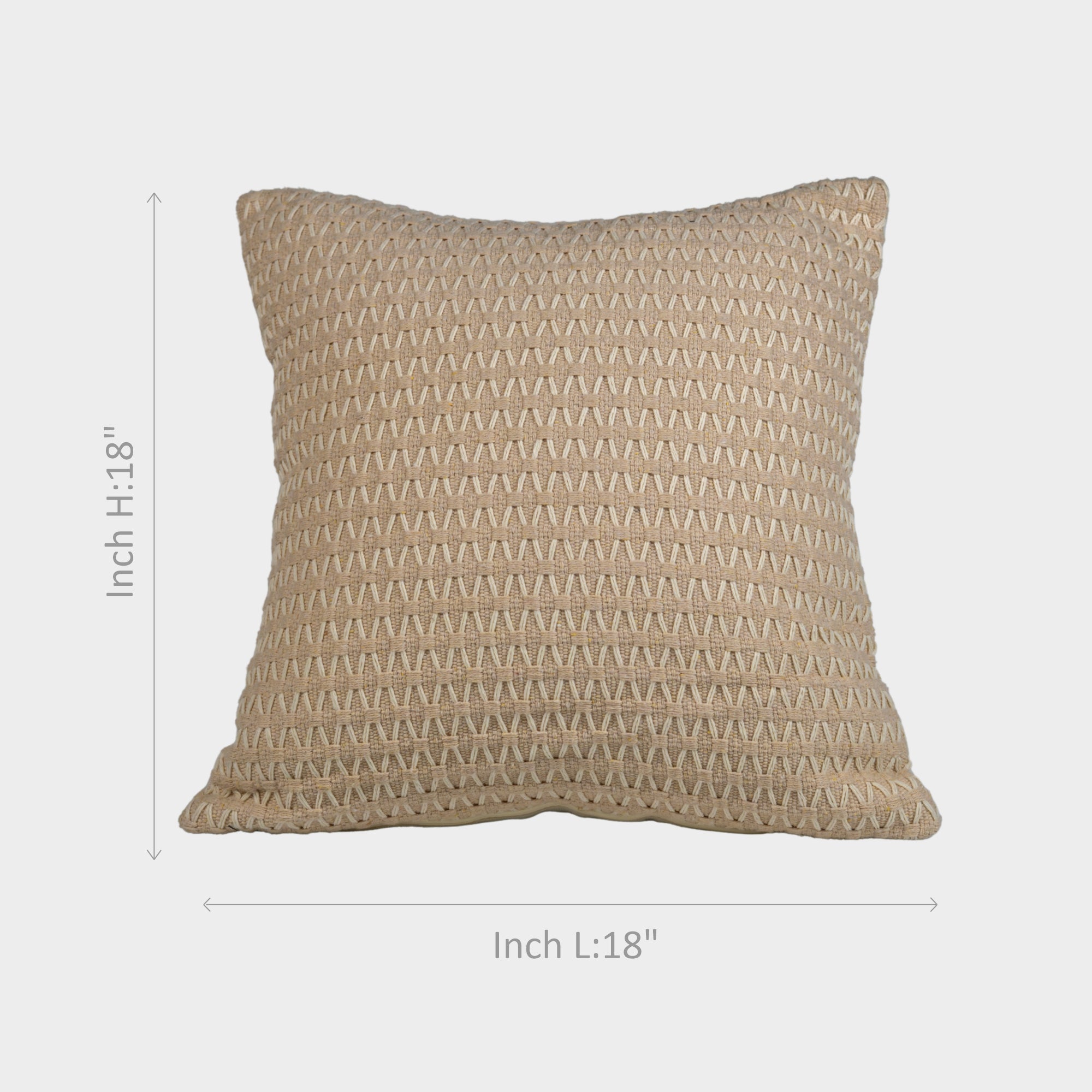 Premium Peach Cushion Cover