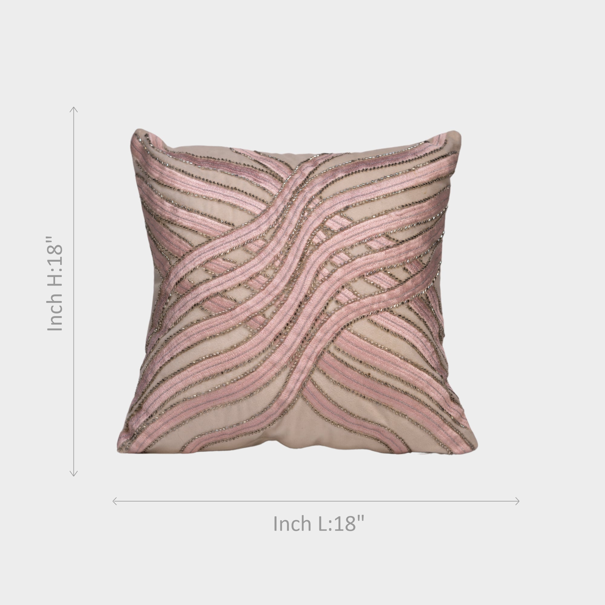 Premium Pink Colour Cushion Cover.