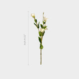 Premium White Artificial Flower