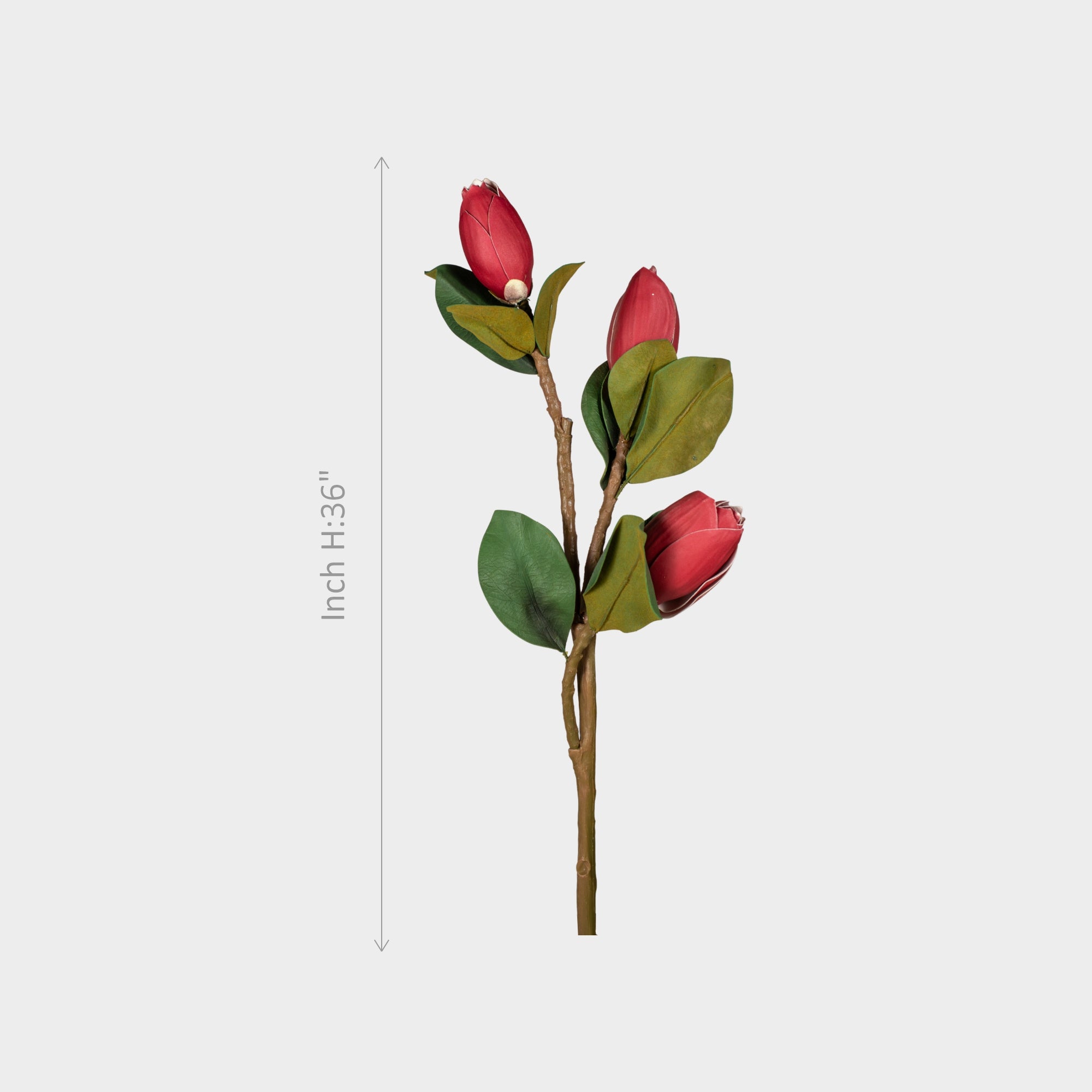 Red Foam Tulip Artificial Flowers