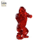 Red Wild Kong Sculpture.