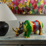 Resin Rhinoceros Art Sculpture