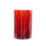 Ribbed Glass Vase