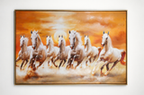 Galloping Horses Canvas Wall Art