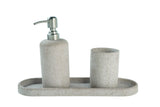 Mint Stone Bathroom Accessories Set