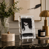 Crystal Glass Photo Frame
