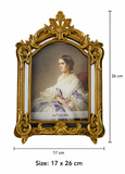 Ornate Gold Arch Photo Frame