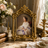 Ornate Gold Arch Photo Frame