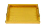 Golden Luxe Big Square Tray
