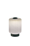 White Textured Table Lamp