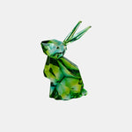 Small Cartoon Rabbit Resin Sculpture.