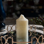 Small White Pillar Candle