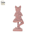 Standing Meditation Yoga Posing Cat statue