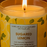 Sugared Lemon Scented Candle.