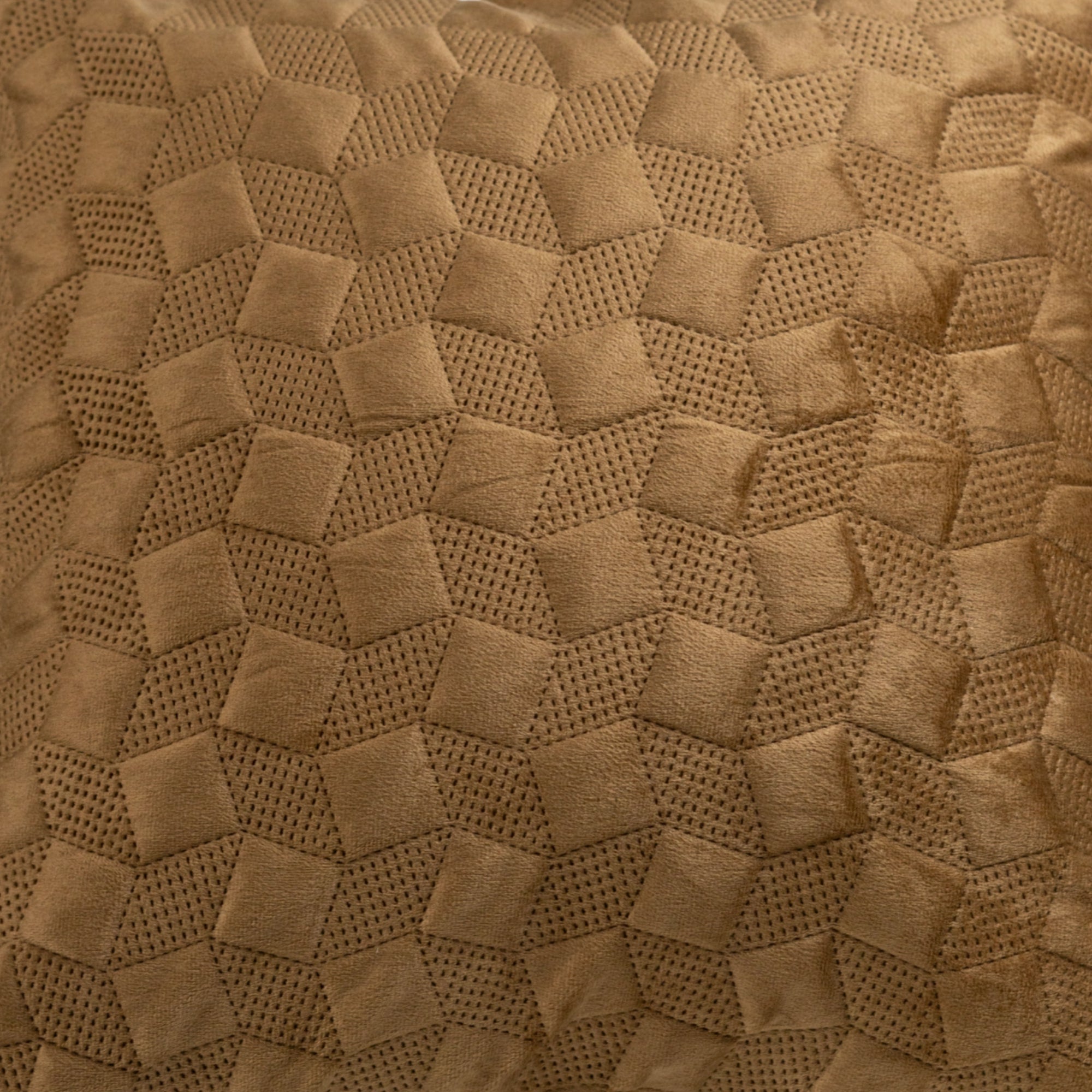 Textured Diamond Pattern Throw Pillow Cover.
