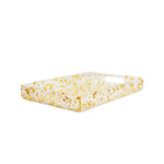 The Big Gold Flakes Acrylic Decorative Trays