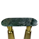 The Black Marble Top Console Table