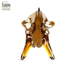 The Bull Murano Style Glass in Gold